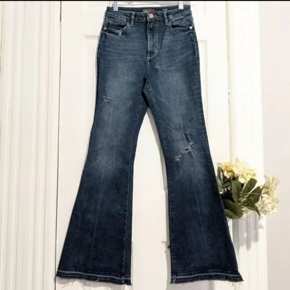 DL1961 Rachel High Rise Bell Bottom Flare Jeans